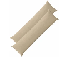 Pagalvėlės užvalkalas 2 pcs HEERLEN Taupe 40 x 145 cm mančester