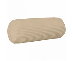 Pagalvėlės užvalkalas 2 vnt. HEERLEN Taupe Ø 15 x 40 cm