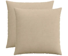 Pagalvėlės užvalkalas 2 pcs HEERLEN Taupe 70 x 70 cm mančester