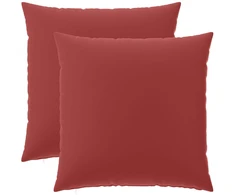 Pagalvėlės užvalkalas 2 pcs HEERLEN Vyno raudona 65 x 65 cm