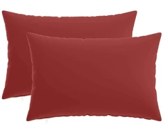 Pagalvėlės užvalkalas 2 pcs HEERLEN Vyno raudona 50 x 75 cm