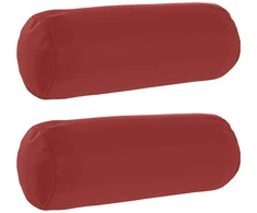 Pagalvėlės užvalkalas 2 pcs HEERLEN Vyno raudona Ø 15 x 40 cm