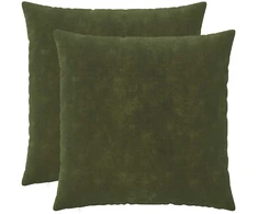 Pagalvėlės užvalkalas 2 pcs HEERLEN Žalia 55 x 55 cm