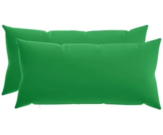 Pagalvėlės užvalkalas 2 pcs HEERLEN Žalia 40 x 80 cm