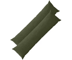 Pagalvėlės užvalkalas 2 pcs HEERLEN Žalia 40 x 145 cm mančester