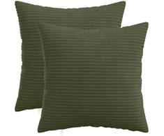 Pagalvėlės užvalkalas 2 pcs HEERLEN Žalia 40 x 40 cm mančester