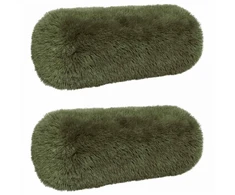 Pagalvėlės užvalkalas 2 pcs HEERLEN Žalia Ø 15 x 40 cm