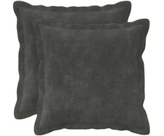Pagalvėlės užvalkalas 2 pcs HOUTEN Antracito 35 x 35 cm