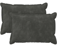 Pagalvėlės užvalkalas 2 pcs HOUTEN Antracito 40 x 60 cm