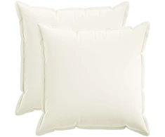 Pagalvėlės užvalkalas 2 pcs HOUTEN Balta 60 x 60 cm