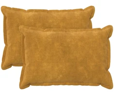 Pagalvėlės užvalkalas 2 pcs HOUTEN Geltona 30 x 50 cm