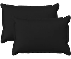 Pagalvėlės užvalkalas 2 pcs HOUTEN Juoda 30 x 50 cm
