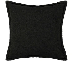 Pagalvėlės užvalkalas 2 vnt. HOUTEN Juoda 80 x 80 cm Bouclé