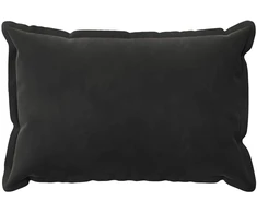 Pagalvėlės užvalkalas 2 pcs HOUTEN Juoda 30 x 50 cm Aksomas