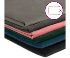 Pagalvėlės užvalkalas 2 pcs HOUTEN Juoda 50 x 75 cm Aksomas