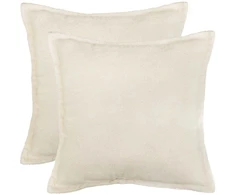 Pagalvėlės užvalkalas 2 pcs HOUTEN Kreminė 80 x 80 cm Bouclé