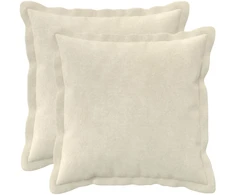 Pagalvėlės užvalkalas 2 pcs HOUTEN Kreminė 35 x 35 cm