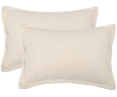 Pagalvėlės užvalkalas 2 pcs HOUTEN Kreminė 30 x 50 cm Bouclé