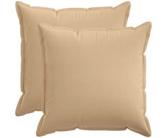 Pagalvėlės užvalkalas 2 pcs HOUTEN Kreminė 80 x 80 cm