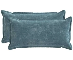 Pagalvėlės užvalkalas 2 pcs HOUTEN Mėlyna 40 x 80 cm