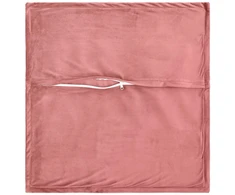 Pagalvėlės užvalkalas 2 vnt. HOUTEN Rožinė 60 x 60 cm Aksomas