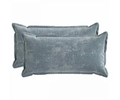 Pagalvėlės užvalkalas 2 pcs HOUTEN Šviesiai mėlyna 40 x 80 cm