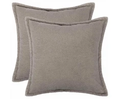 Pagalvėlės užvalkalas 2 pcs HOUTEN Šviesiai pilka 45 x 45 cm
