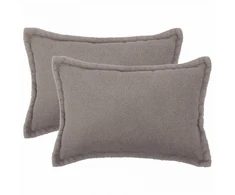 Pagalvėlės užvalkalas 2 pcs HOUTEN Šviesiai pilka 50 x 70 cm