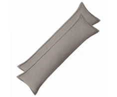 Pagalvėlės užvalkalas 2 pcs HOUTEN Šviesiai pilka 40 x 145 cm