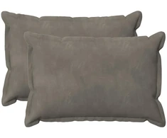 Pagalvėlės užvalkalas 2 pcs HOUTEN Šviesiai pilka 50 x 80 cm