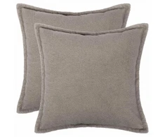 Pagalvėlės užvalkalas 2 pcs HOUTEN Šviesiai pilka 50 x 50 cm