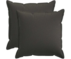 Pagalvėlės užvalkalas 2 pcs HOUTEN Tamsiai pilka 80 x 80 cm