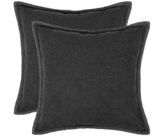 Pagalvėlės užvalkalas 2 pcs HOUTEN Tamsiai pilka 35 x 35 cm