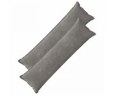 Pagalvėlės užvalkalas 2 pcs HOUTEN Tamsiai pilka 40 x 145 cm