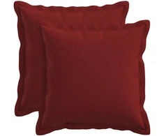 Pagalvėlės užvalkalas 2 pcs HOUTEN Vyno raudona 35 x 35 cm