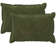 Pagalvėlės užvalkalas 2 pcs HOUTEN Žalia 40 x 60 cm