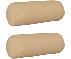Pagalvėlės užvalkalas 2 vnt. HEERLEN Kreminė Ø 15 x 40 cm