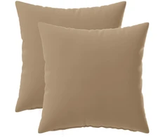 Pagalvėlės užvalkalas 2 vnt. HEERLEN Taupe 35 x 35 cm