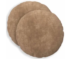 Pagalvėlės užvalkalas 2 vnt. HEERLEN Taupe Ø 40 cm