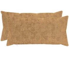 Pagalvėlės užvalkalas 2 vnt. HEERLEN Taupe 40 x 80 cm