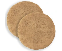 Pagalvėlės užvalkalas 2 vnt. HEERLEN Taupe Ø 40 cm