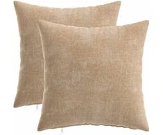 Pagalvėlės užvalkalas 2 vnt. HEERLEN Taupe 30 x 30 cm