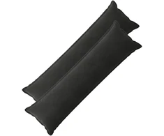 Pagalvėlės užvalkalas 2 vnt. HOUTEN Juoda 40 x 145 cm Aksomas