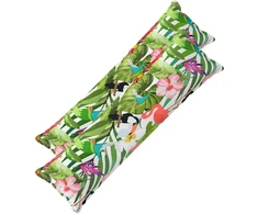 Pagalvėlės užvalkalas 2 vnt. HOUTEN Juoda 40 x 145 cm