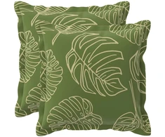 Pagalvėlės užvalkalas 2 vnt. HOUTEN Lapų dizainas 35 x 35 cm