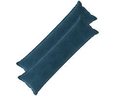 Pagalvėlės užvalkalas 2 vnt. HOUTEN Mėlyna 40 x 145 cm Aksomas