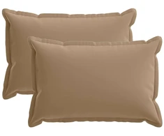 Pagalvėlės užvalkalas 2 vnt. HOUTEN Taupe 30 x 50 cm
