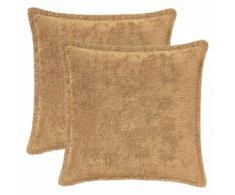 Pagalvėlės užvalkalas 2 vnt. HOUTEN Taupe 40 x 40 cm