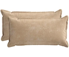 Pagalvėlės užvalkalas 2 vnt. HOUTEN Taupe 40 x 70 cm
