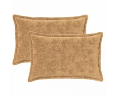 Pagalvėlės užvalkalas 2 vnt. HOUTEN Taupe 50 x 75 cm